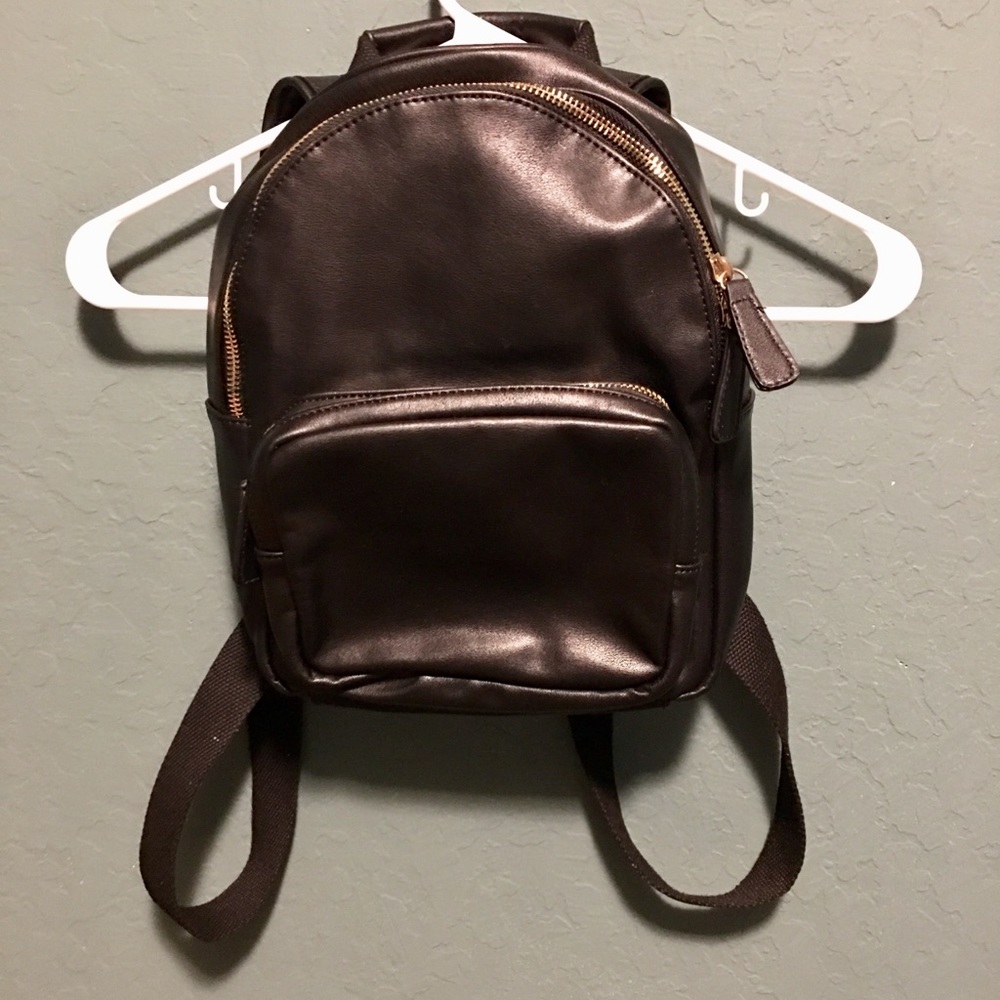 Black Mini Backpack
